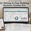 Dog Walking Business Spreadsheet product video 1
