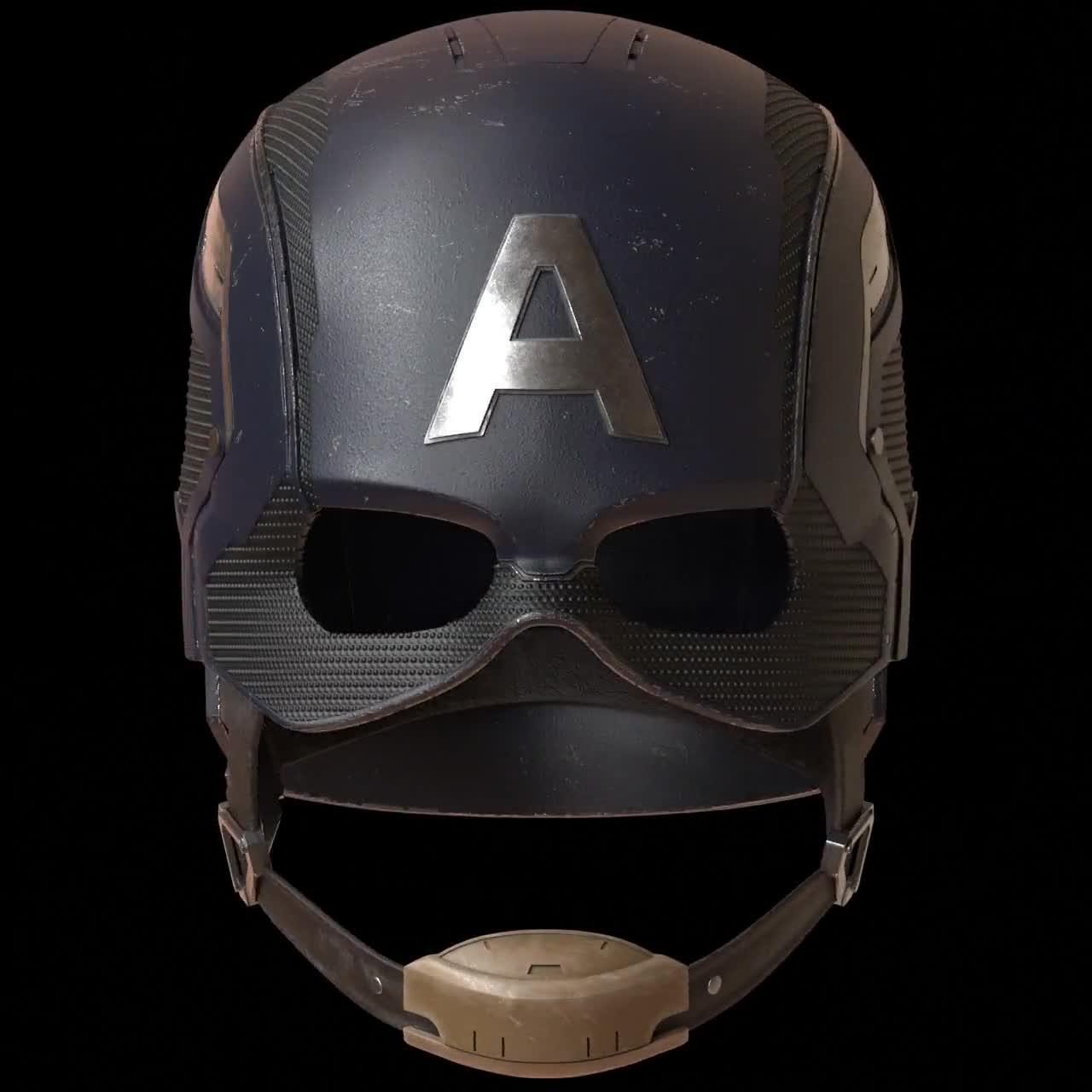 キャプテン・アメリカ シビル・ウォー エンドゲーム ヘルメット 3D