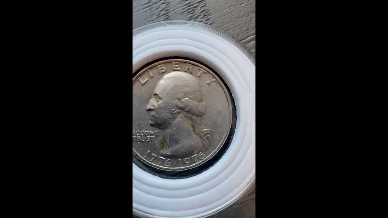 1776-1976 Bicentennial Washington Quarter No Mint Mark Collectable