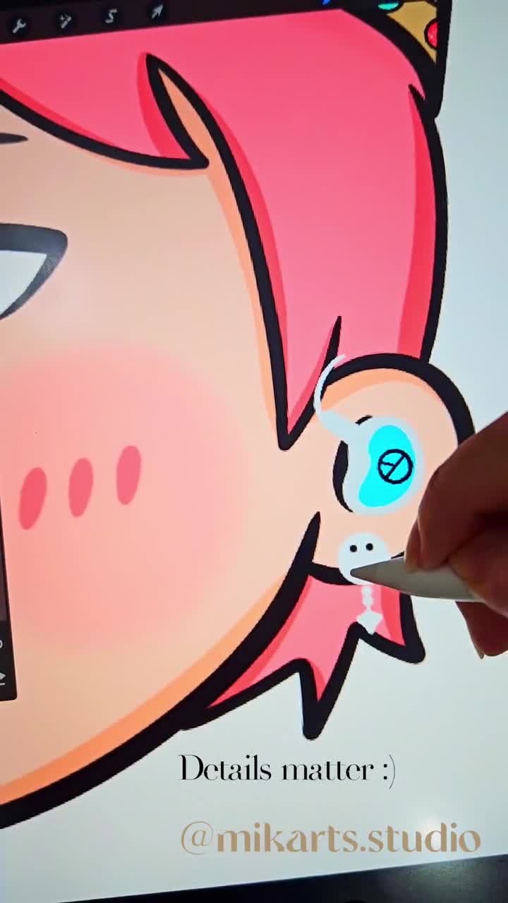 G-dragon Power Acrylic Keychain, G Dragon Chibi Illustration, G