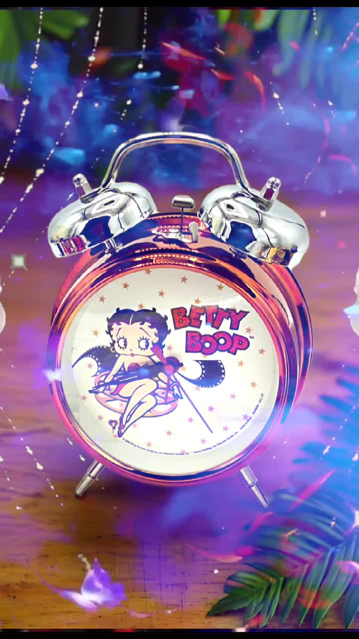 Gorgeous Collectible and Vintage Betty Boop Sitting, Movie, Clock