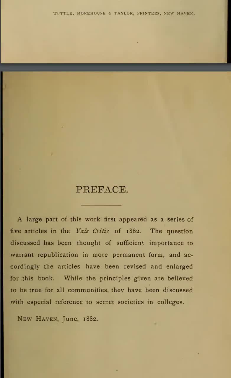 Secret Society System 1882, Secret Societies Book, Hidden Power