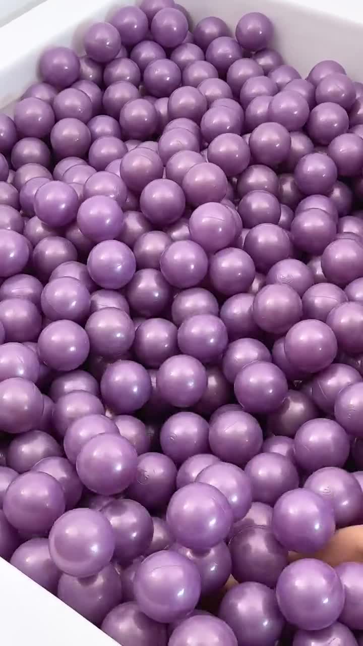 500 / 1000 Metallic Purple Ball Pit Balls 7 Cm (2.76