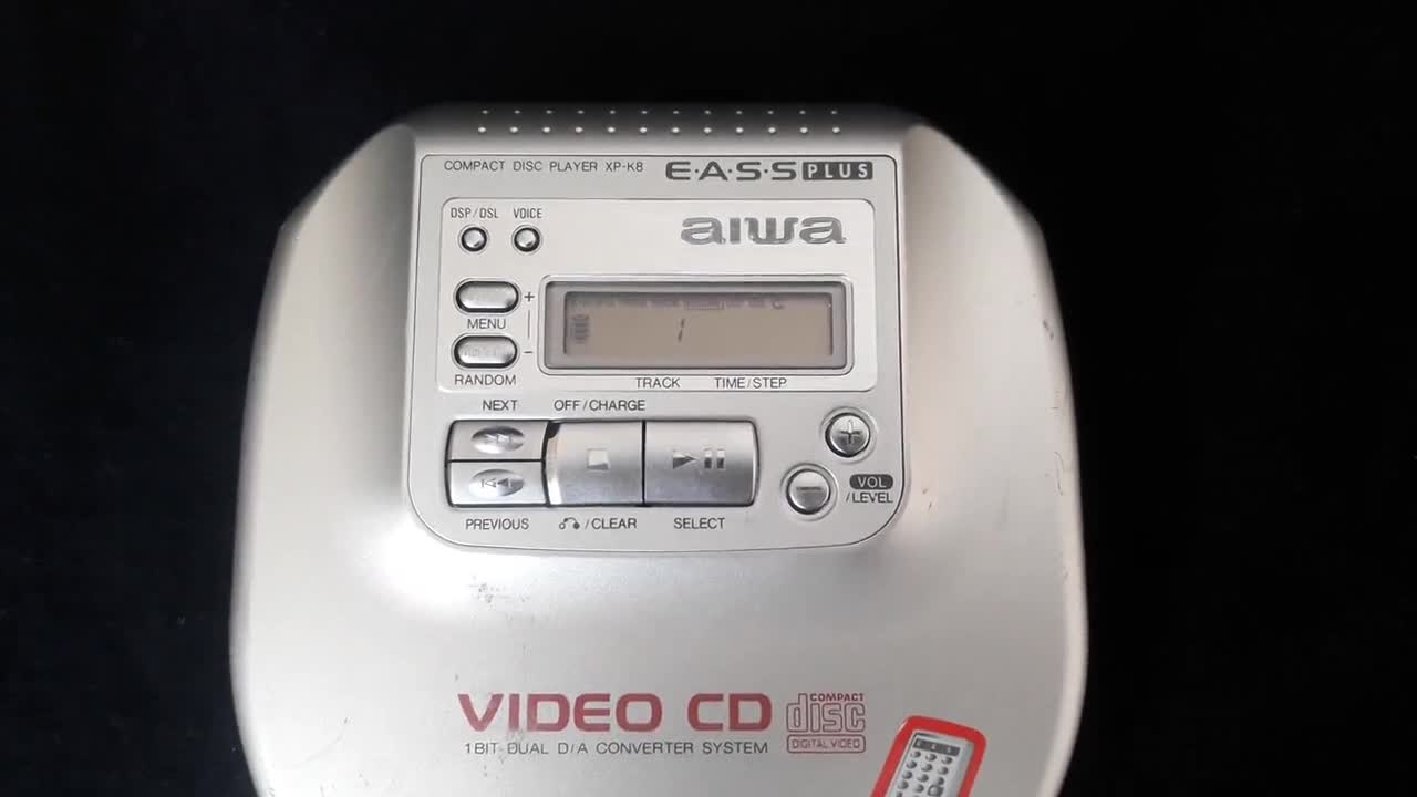 Vintage Aiwa Discman XP-K8 CD Player - Made in Japan - Etsy