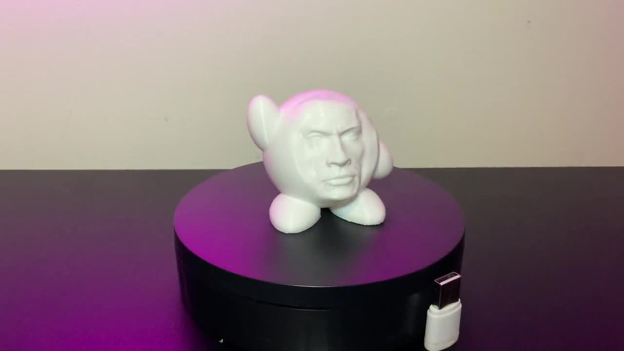 ロック・カービィ 3Dプリントフィギュア、任天堂ファンへのギフト