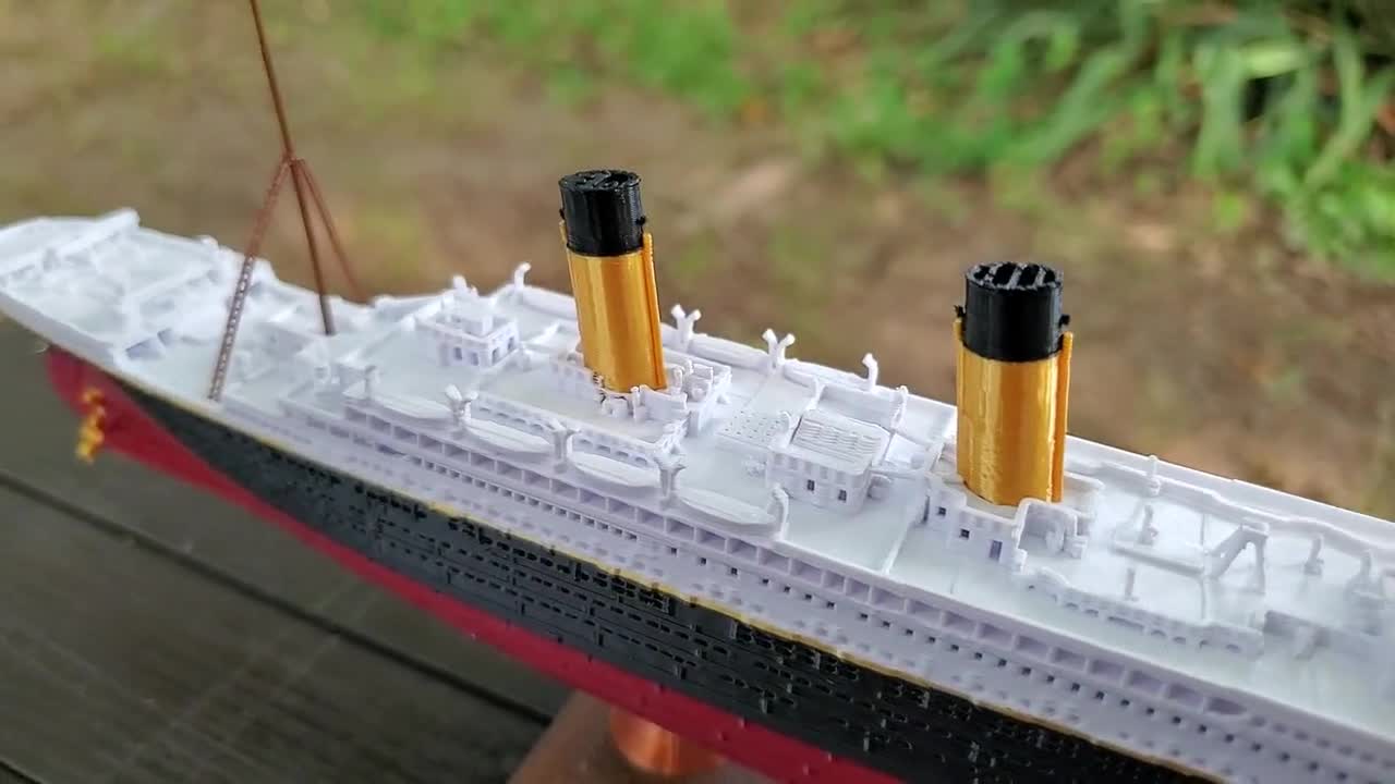 RMS タイタニック号模型、1:900スケール、コレクターズシリーズ