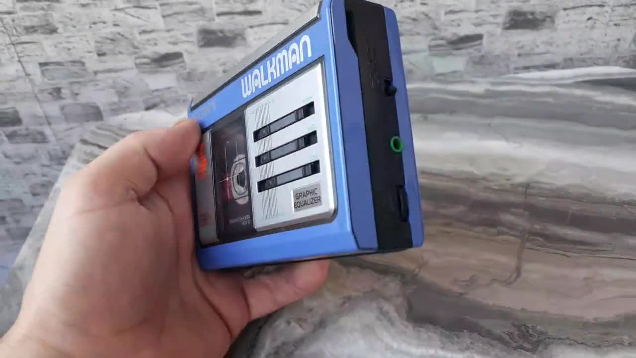 ビンテージ ソニー ウォークマン WM33 カセットプレーヤー - 完全動作