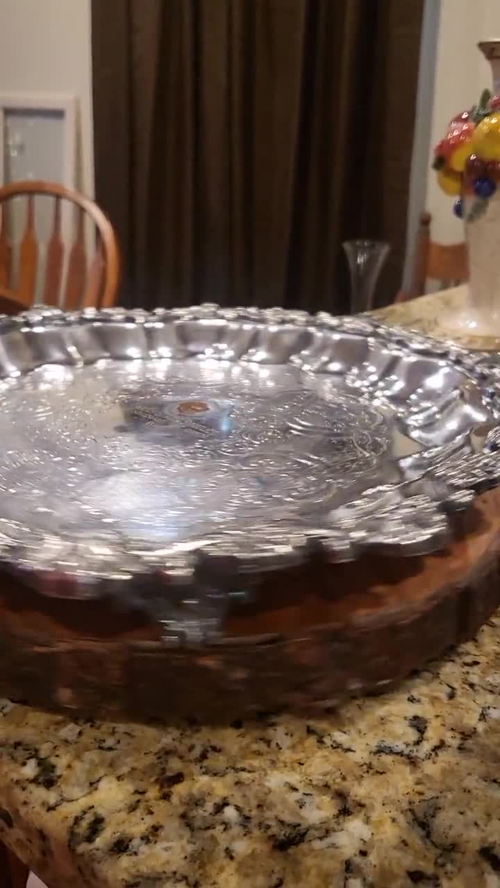 Vintage Sheridan Silver Co Silver Plated Serving Tray - Etsy