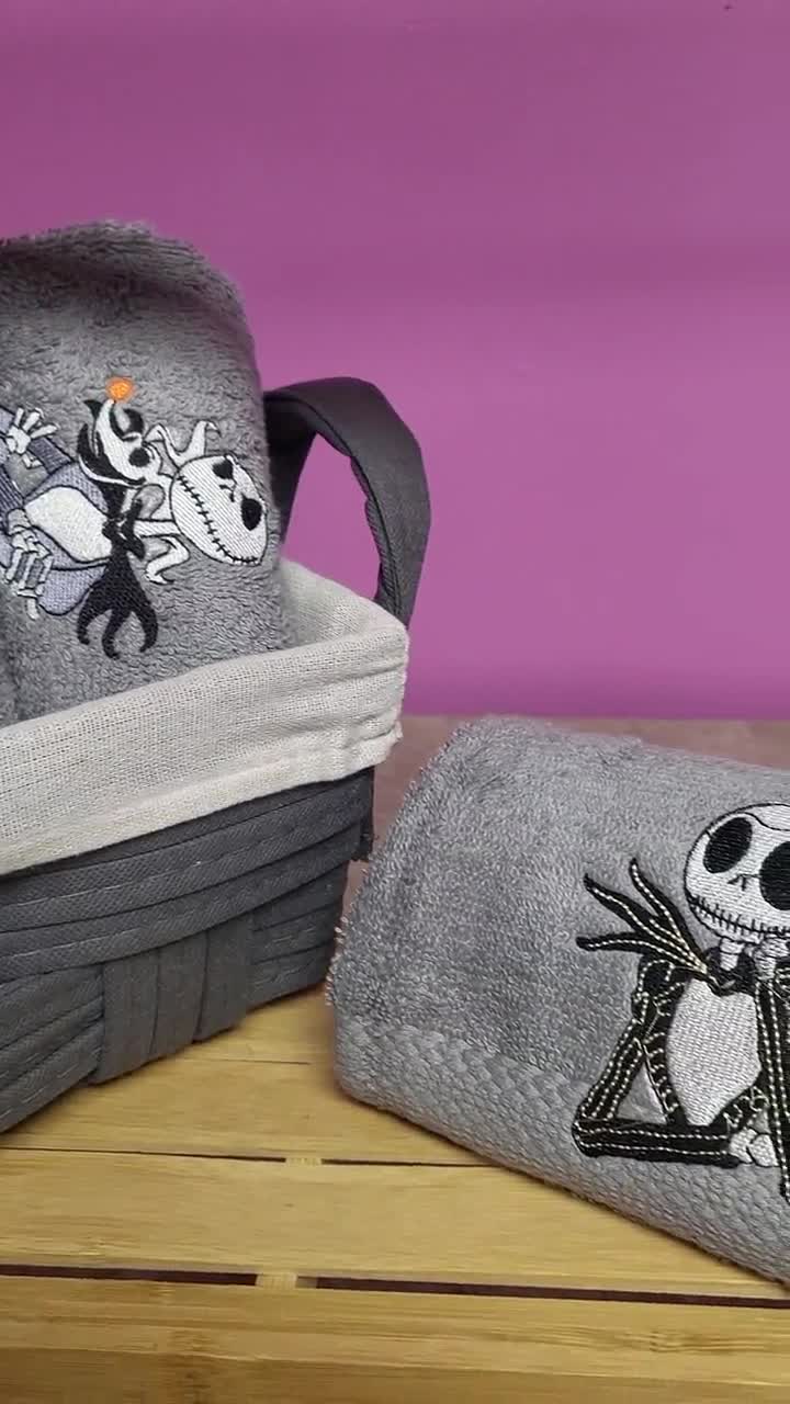ハロウィン ナイトメアー・ビフォア・クリスマス タオル - Etsy 日本