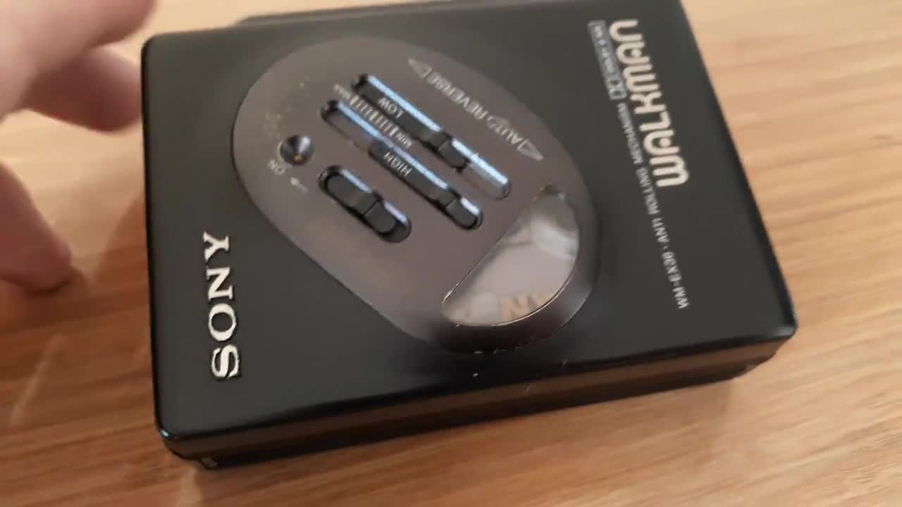 Vintage Sony Walkman WM EX36: Collectible Cassette Player - Etsy