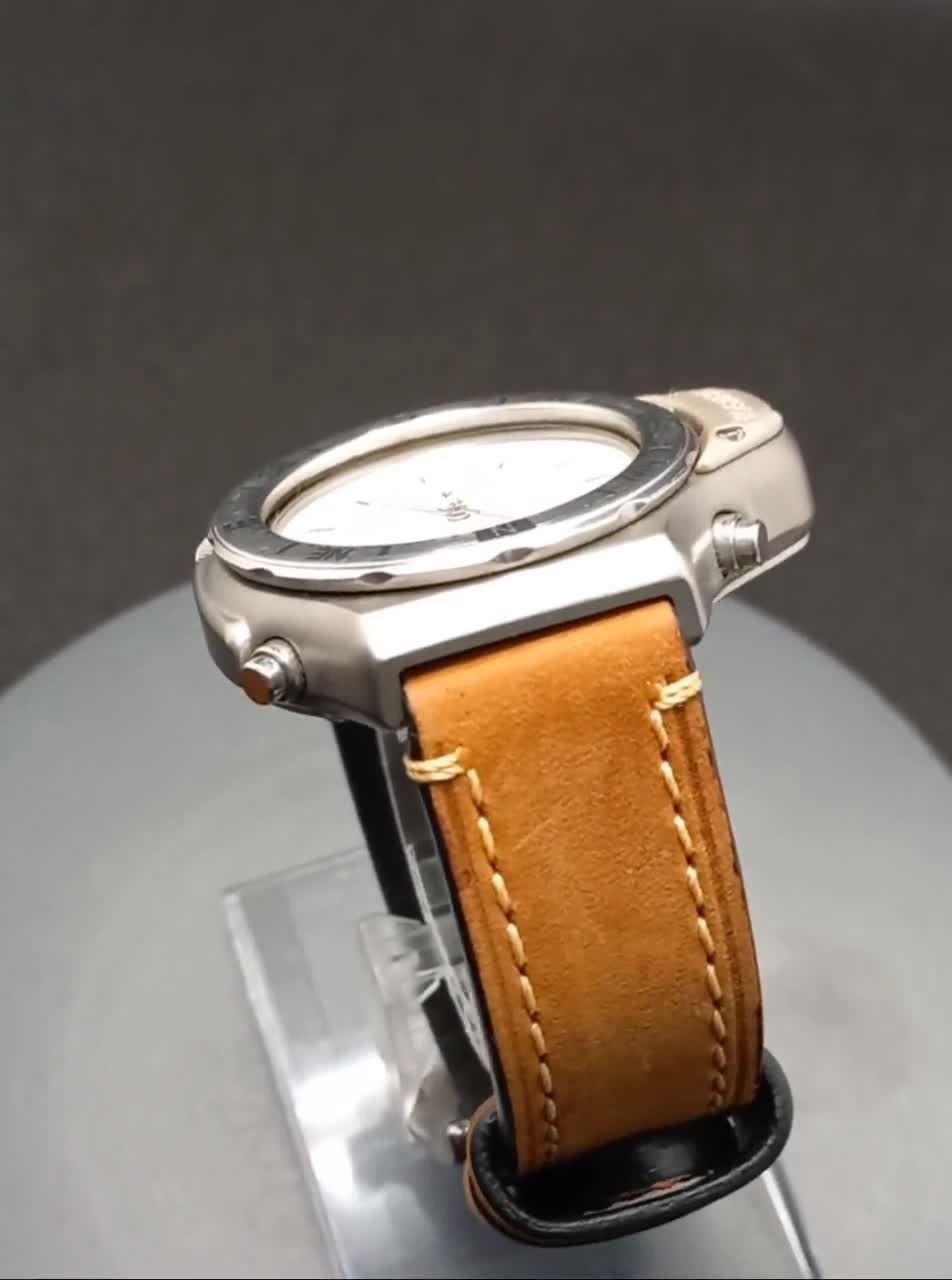 Citizen Titanium Worlds 1st Electronic Altimeter Watch C040 Ana
