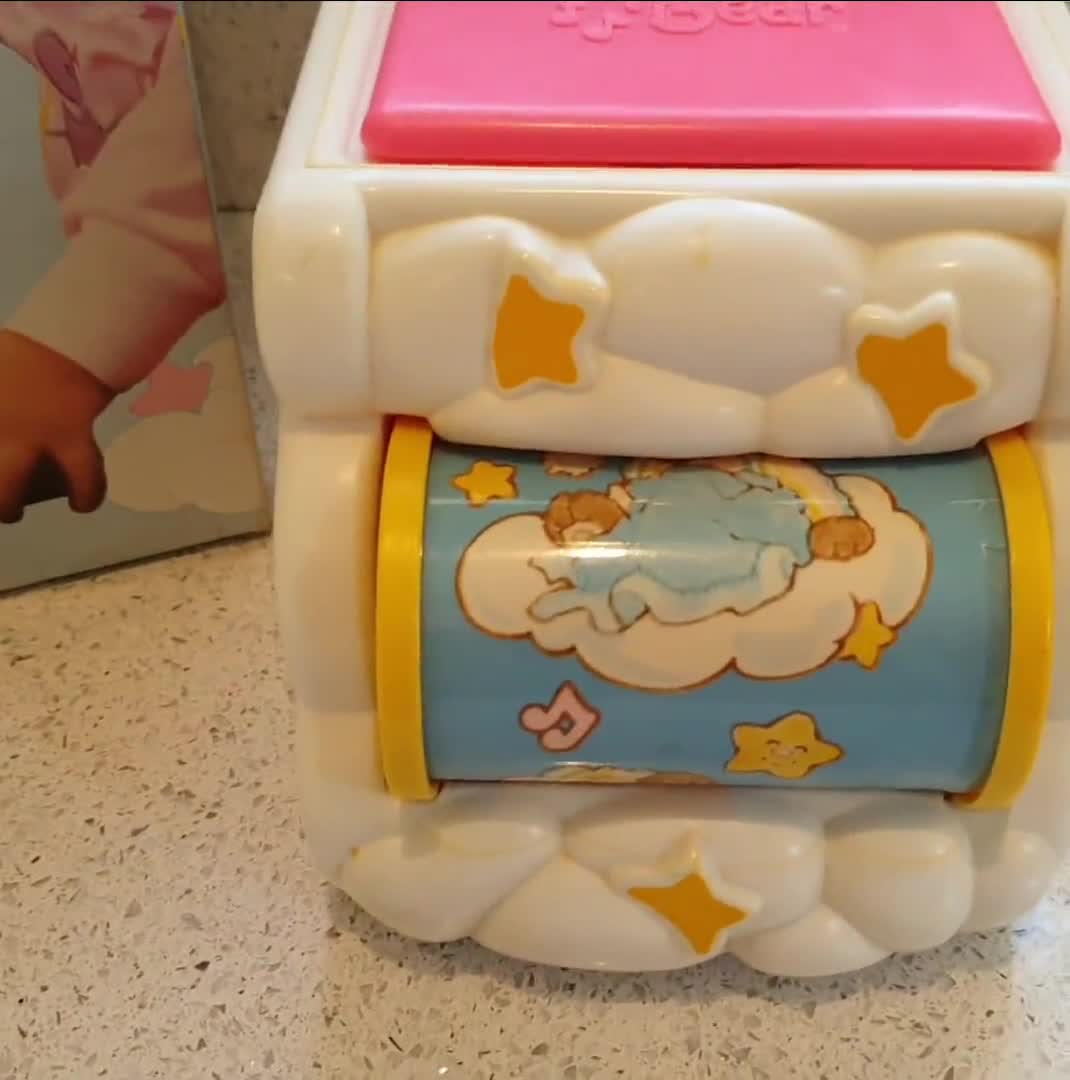 Vintage Fisher Price Teddy Beddy Bear Pop-up Musical Toy (boxed