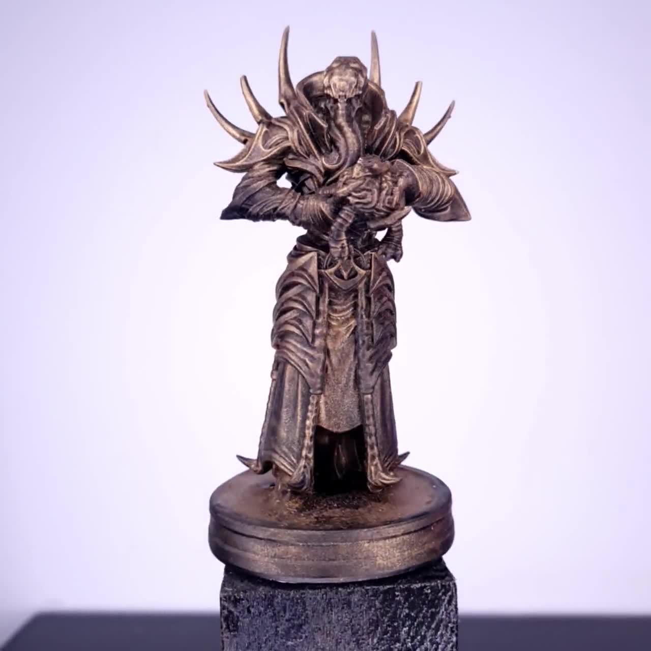 マインドフレイヤー像装飾 - バルダーズ・ゲート3 - D&D - ロール