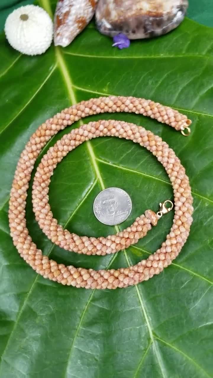 Kahelelani Shell Lei: Kauai Heirloom Necklace, Hawaiian Jewelry - Etsy