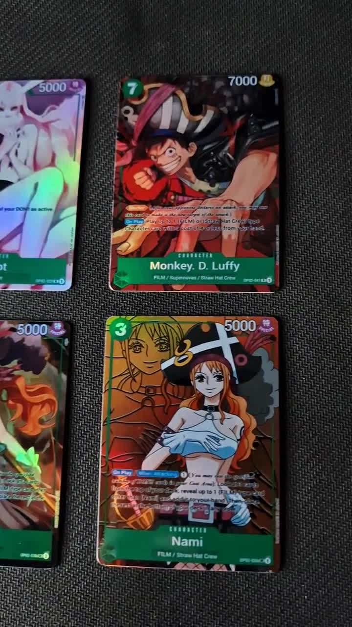 One Piece Proxy Card Holo - Nami OP02-036 Premium Card Collection