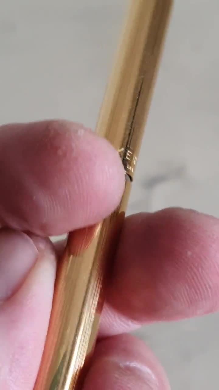 Vintage Parker 12K Gold Filled Mechanical Pencil, USA Made, Mid