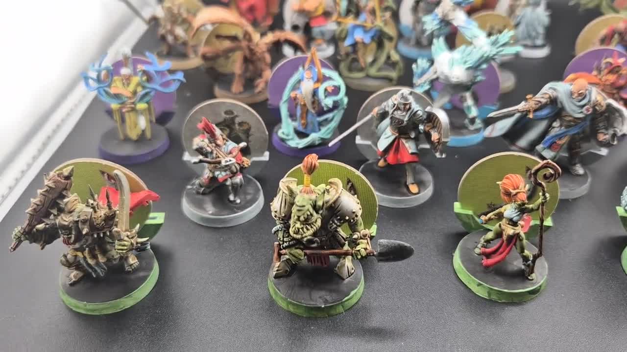 Mage Knight Miniatures Set | 73 Monsters Units | Board Game