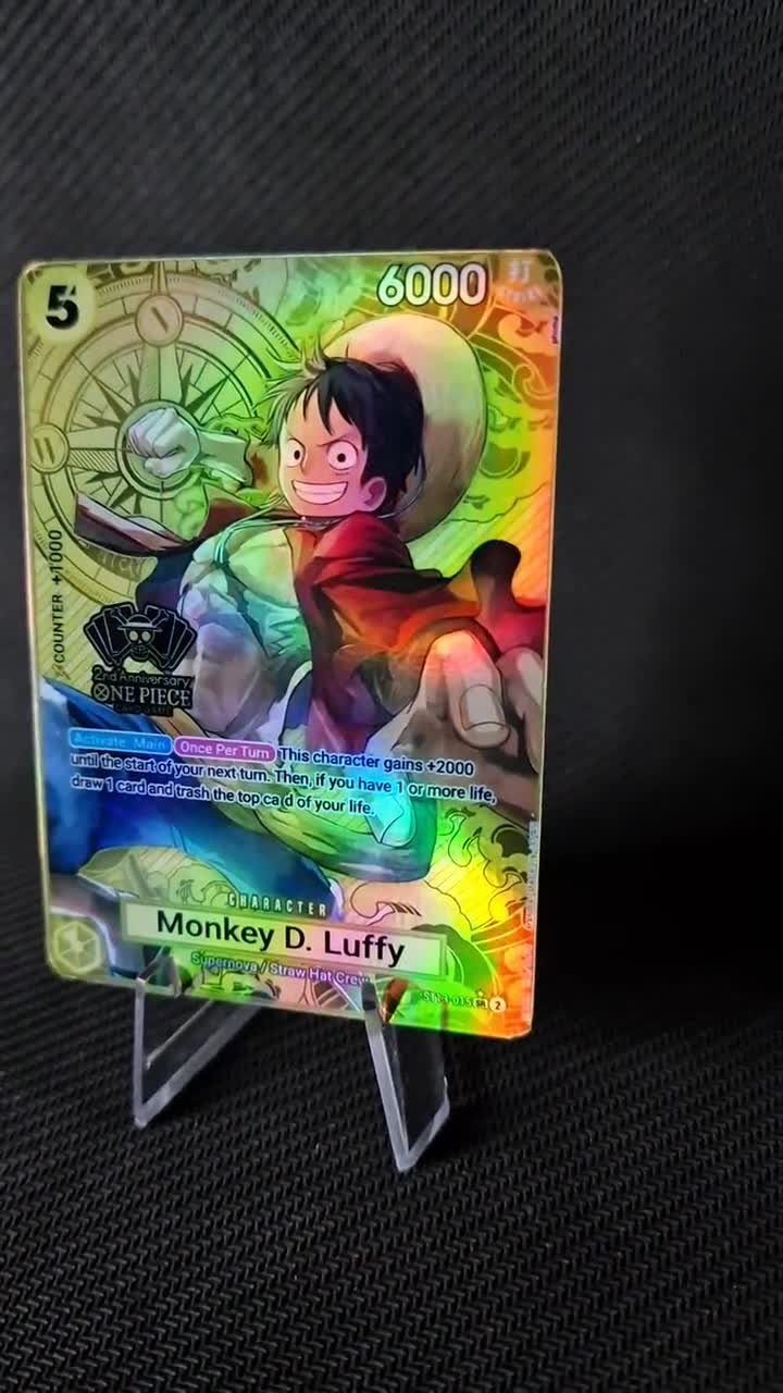 One Piece Proxy Card Holo - Monkey D. Luffy ST13-015 Character