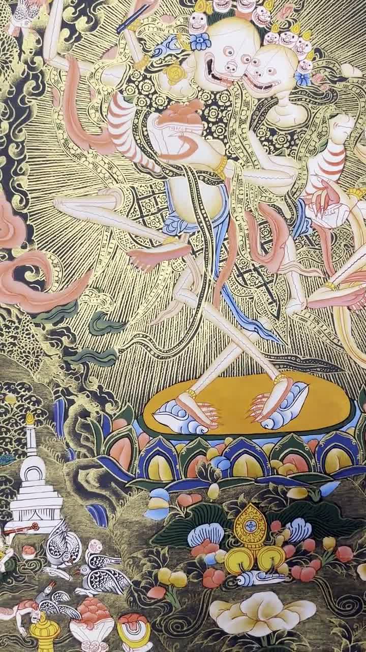 Citipati, Dancing Skeletons, Chöd Practice, Impermanence of Life