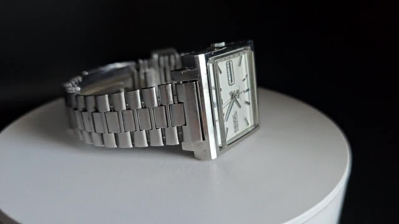 Vintage Seiko 5 Actus Watch, 23 Jewels, Square Face - Etsy