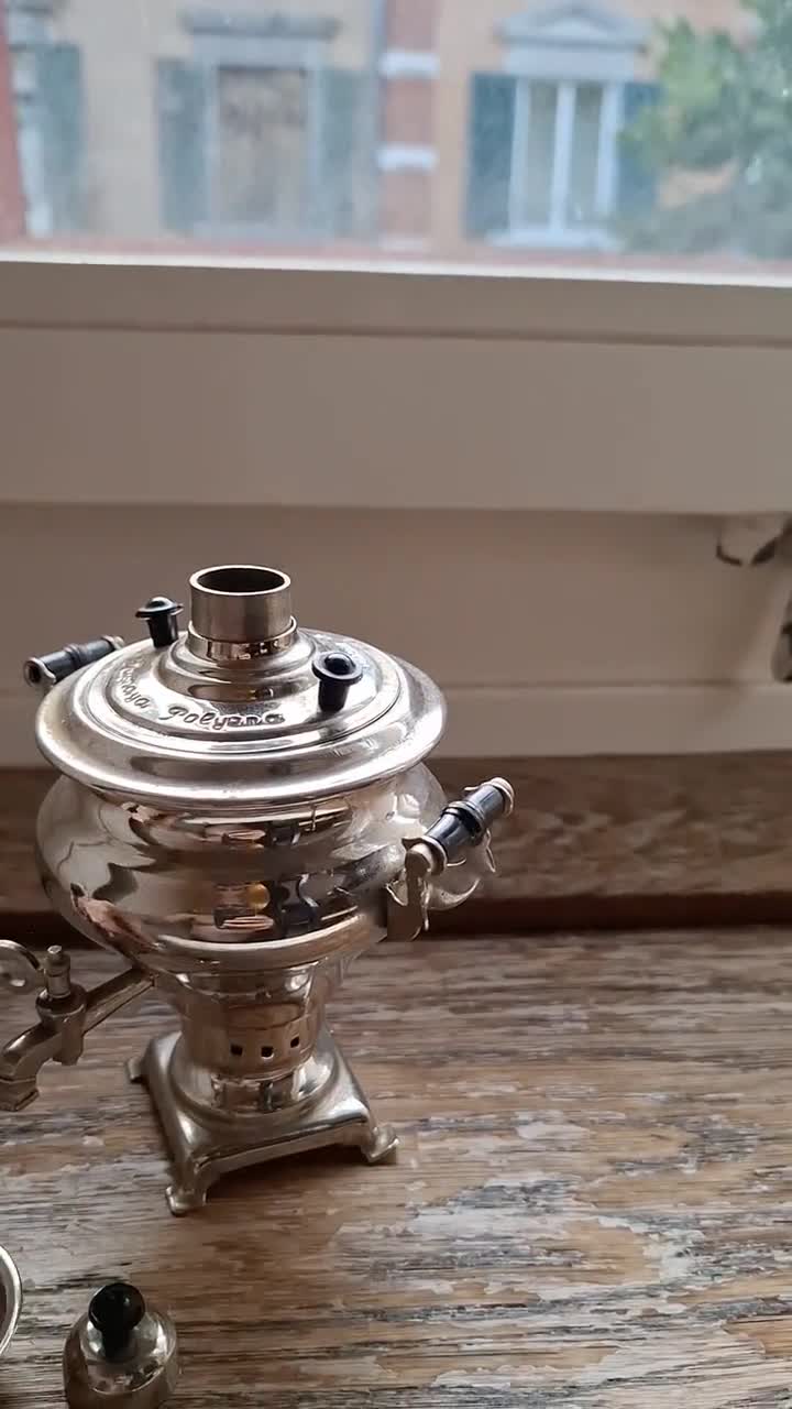 Vintage Souvenir From the USSR Samovar Yasnaya Polyana Made in the