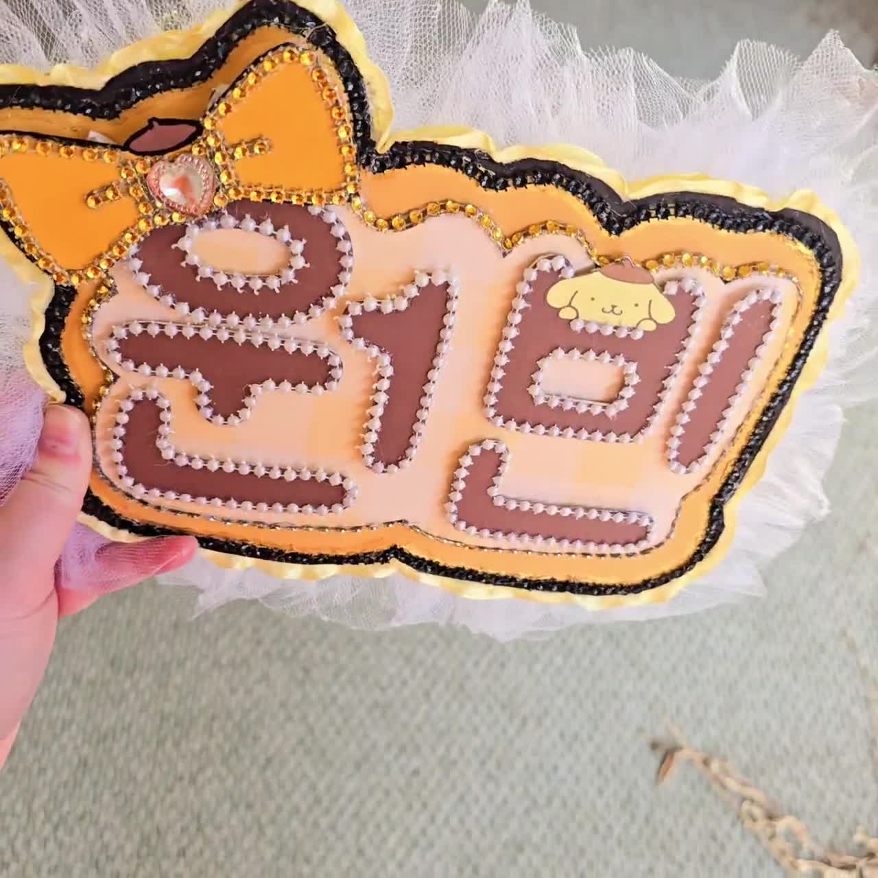 Custom Kpop Concert Picket Sign | Hangul Name Board for Fans - Etsy