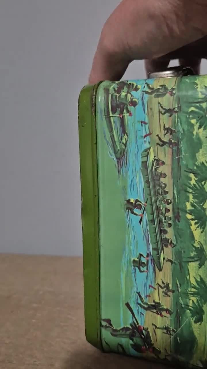 Vintage 1966 Gomer Pyle Metal Lunchbox With Thermos - Etsy