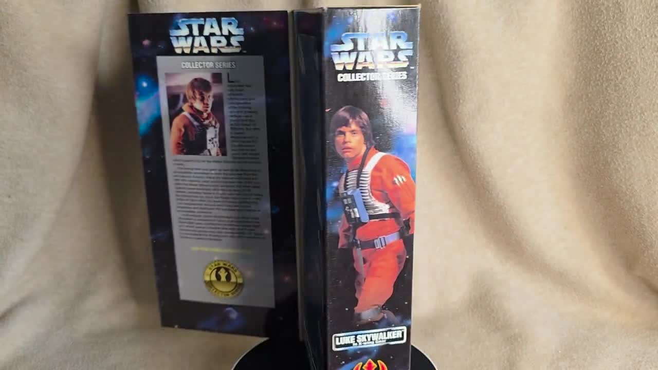 Vintage RARE 1996 Kenner Star Wars First Collector Series Luke