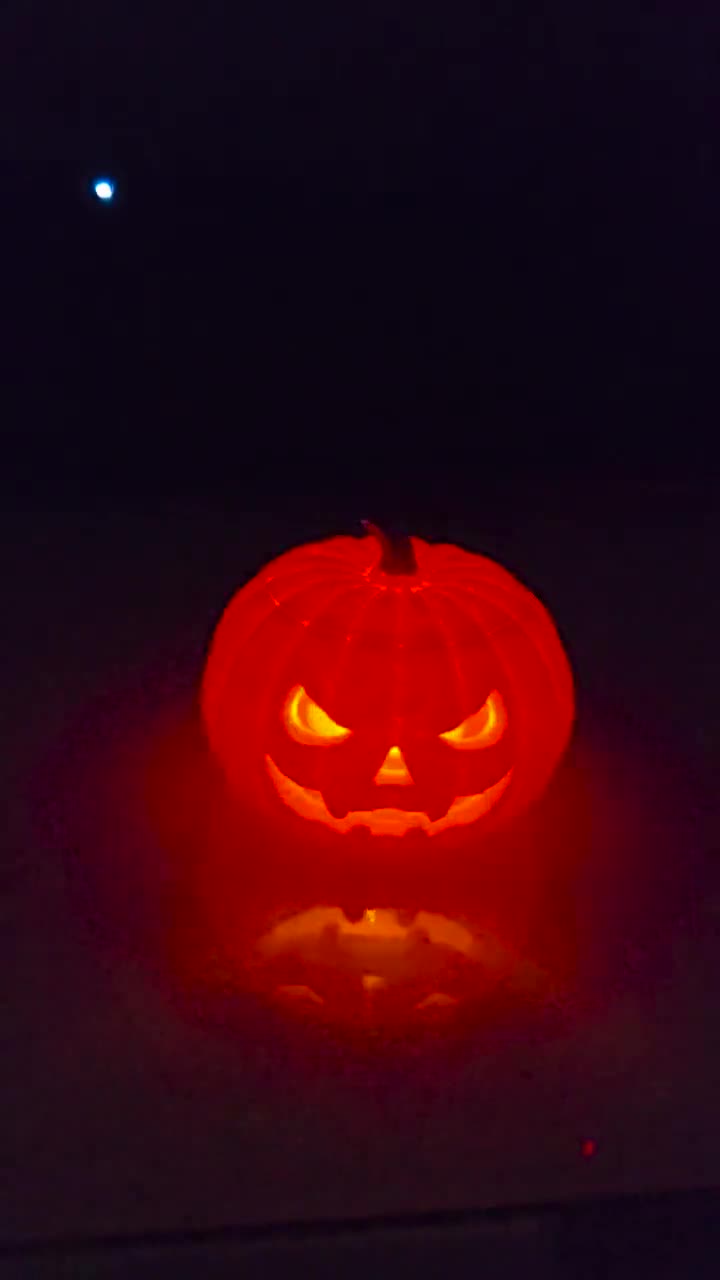 専用です。ビンテージ　ジャックオーランタンランプ 3Dプリントのハロウィンかぼちゃランプ：不気味なジャック・オー