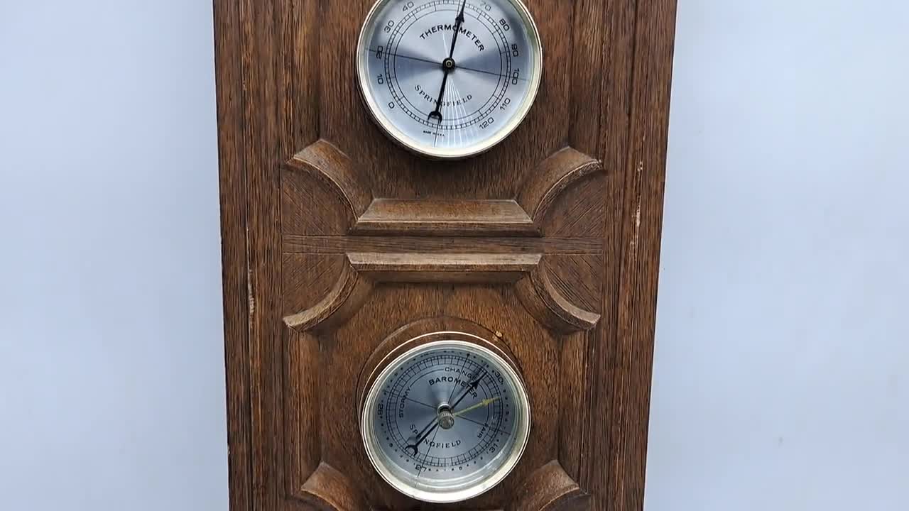 Vintage Weather Station by Springfield - Etsy UK