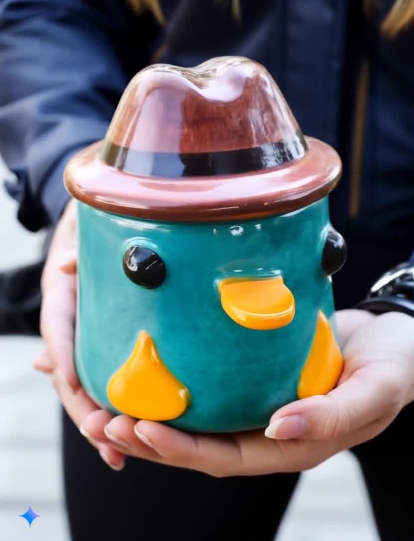 カモノハシペリーの手作り陶器マグカップ - Etsy 日本