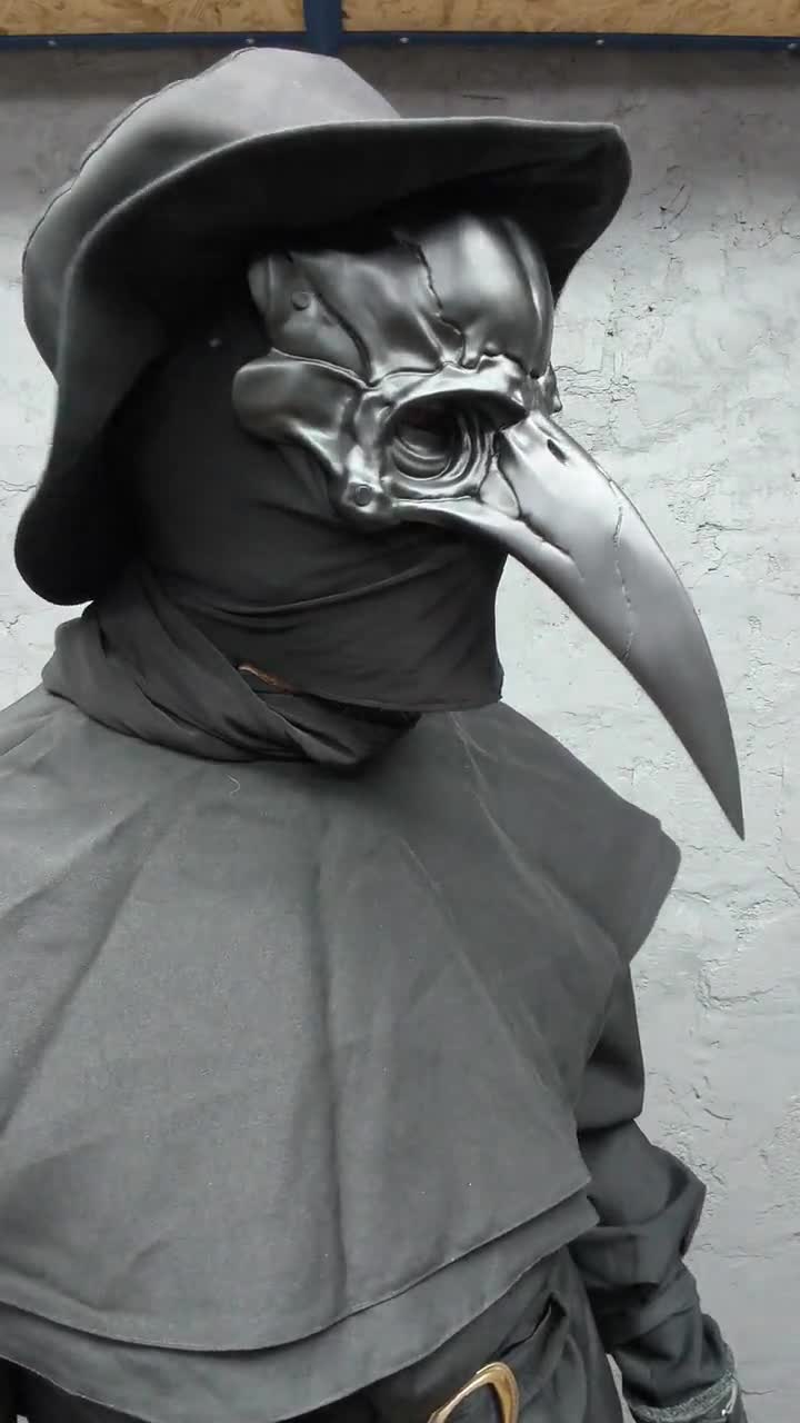 ペスト医師の黒い死神マスク - Etsy 日本
