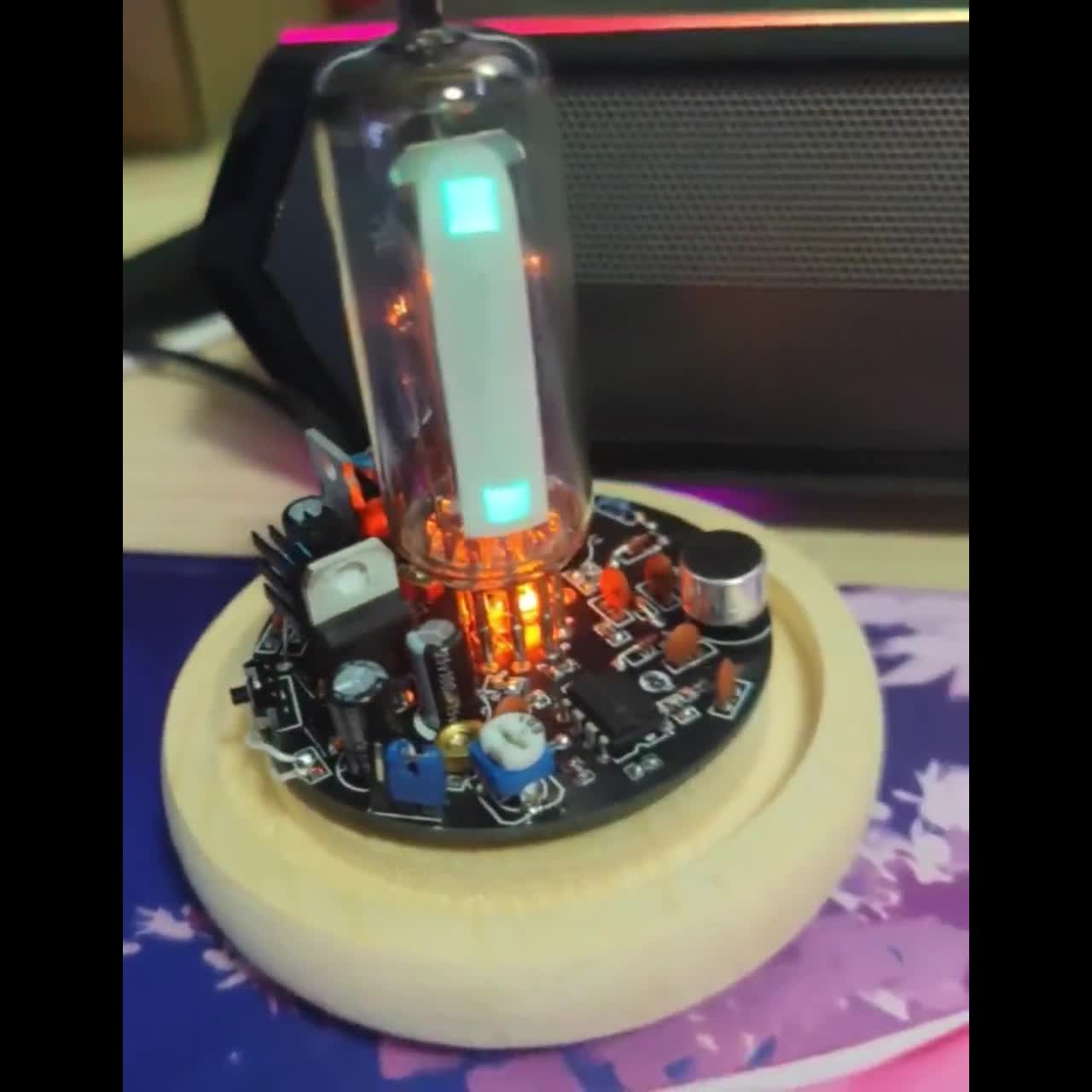 Tuning Indicator, Magic Eye Tube 6E2, Sound Control Music