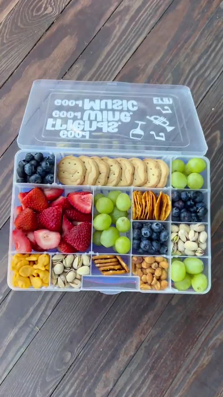 Reisen Snack-Box | Kinder Snack Behälter Kleinkind Erwachsene