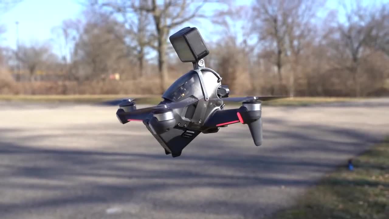 DJI FPV コンボ ドローン GoPro アクション マウント - 8 色 - Etsy 日本