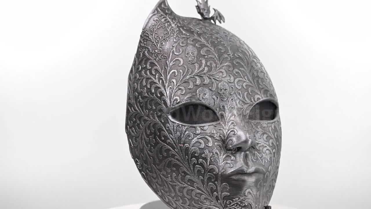 ゴシックマスク – 悪魔マスク – LARPマスク – ベネチアンマスカレード
