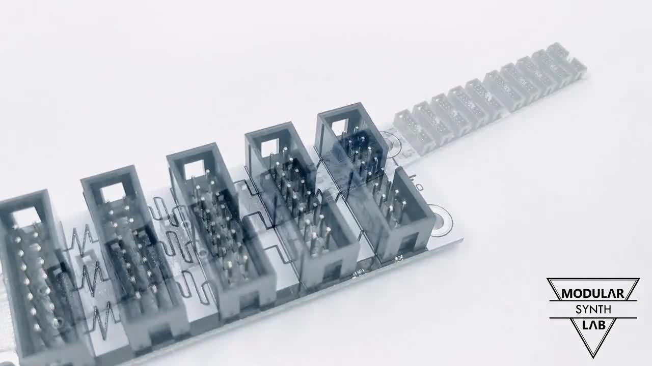 ユーロラックバスボード ユーロラックケース パワーモジュラー