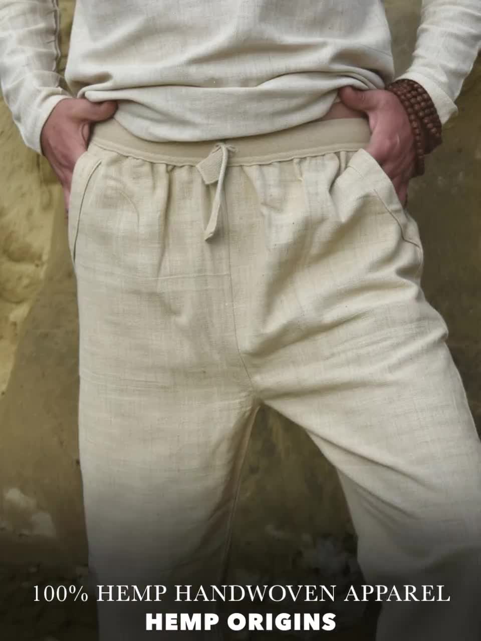 Buy Hemp Pants | 100% Hemp Clothing | Hemp Boho Lounge Wear