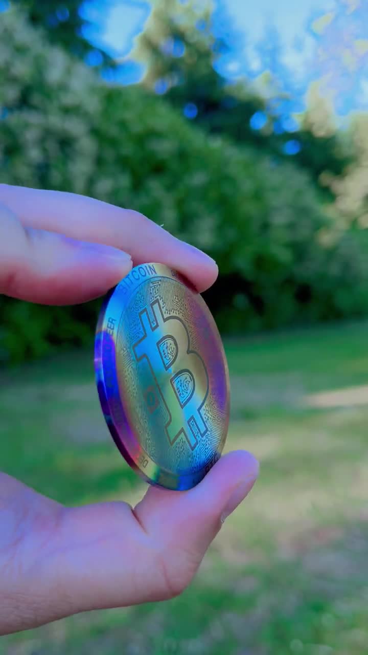 Dogecoin (DOGE) Galaxy Coin by Cryptochips | Custom Physical