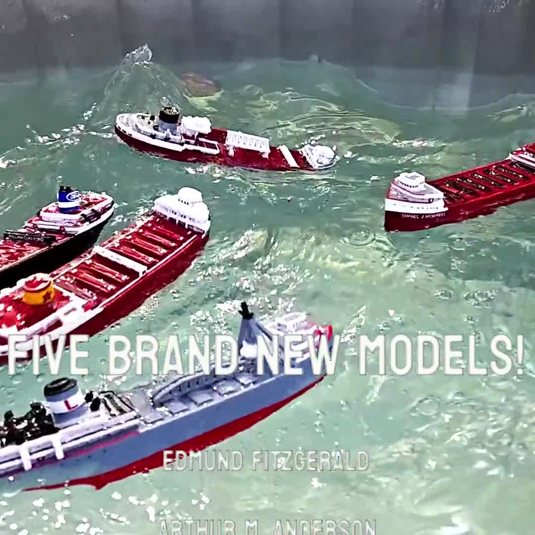 エドマンド・フィッツジェラルド バスタブボート：浮かぶ貨物船の