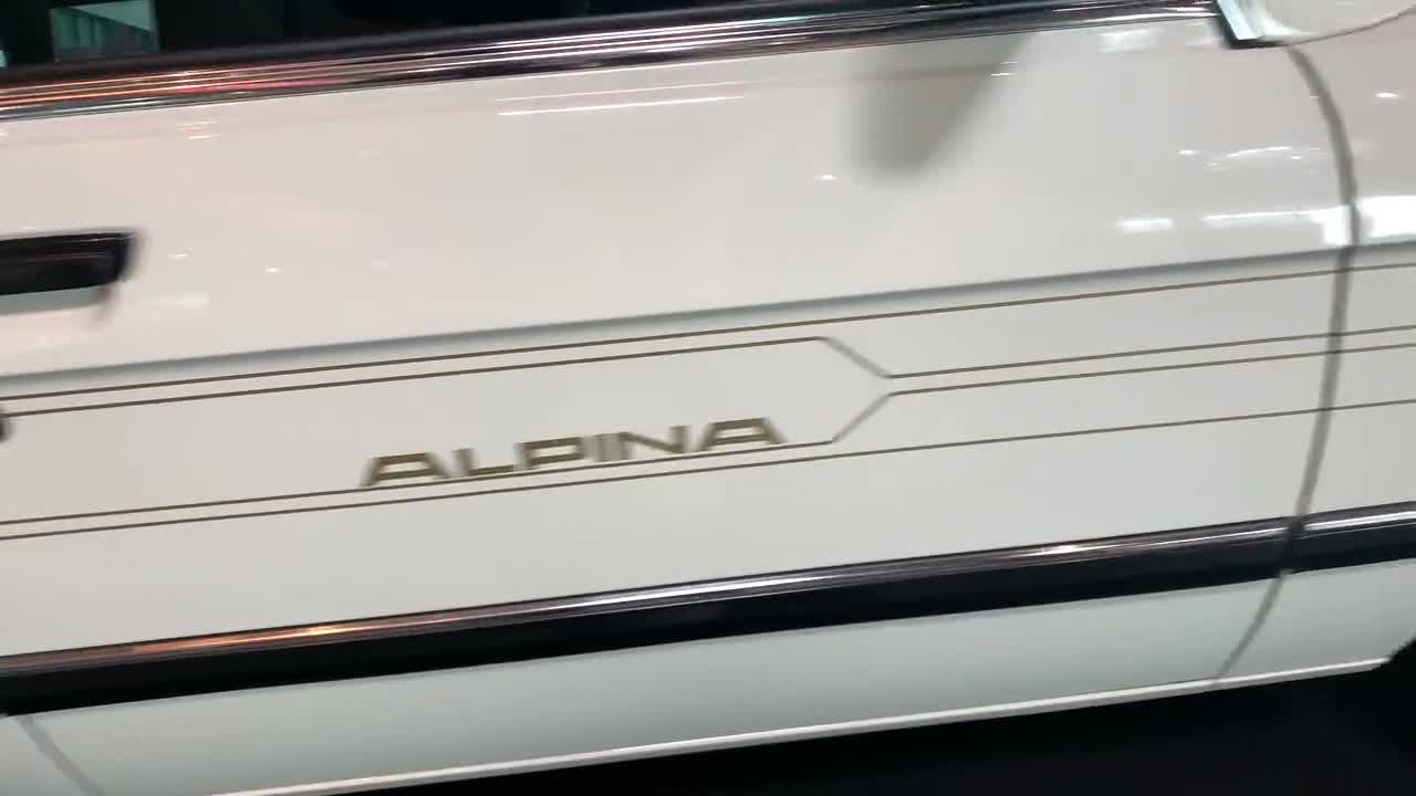 4d Alpina GOLD SLIM Decor Set Stickers BMW E12 E28 E23 E30 4-door