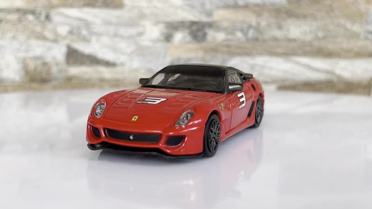 Ferrari 599XX, 1/43 Diecast Car, 1/43 Scale Model Car, Vintage Car
