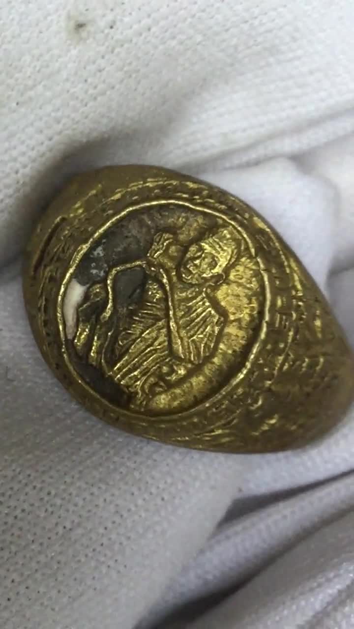 Old Vintage LP Koon Magic Ring: Lucky and Charm Sacred Blessed