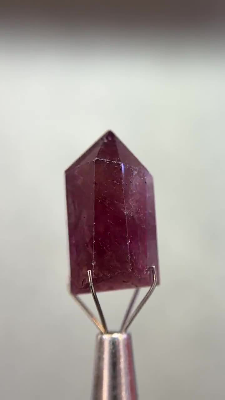 希少品！！コンゴ（DRC）産ピンクトルマリン結晶ポイント天然ルース