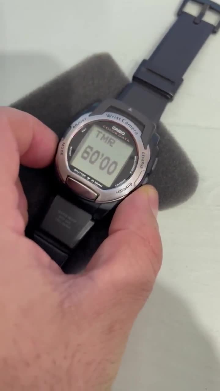 RARE Casio WQV-3 Wrist Camera Watch Module 2411/ Orginal Stell