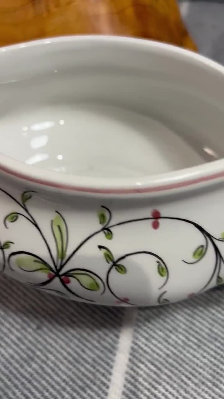 ヴィンテージ ハンドペイント ポルトガル磁器 Anfora Agueda