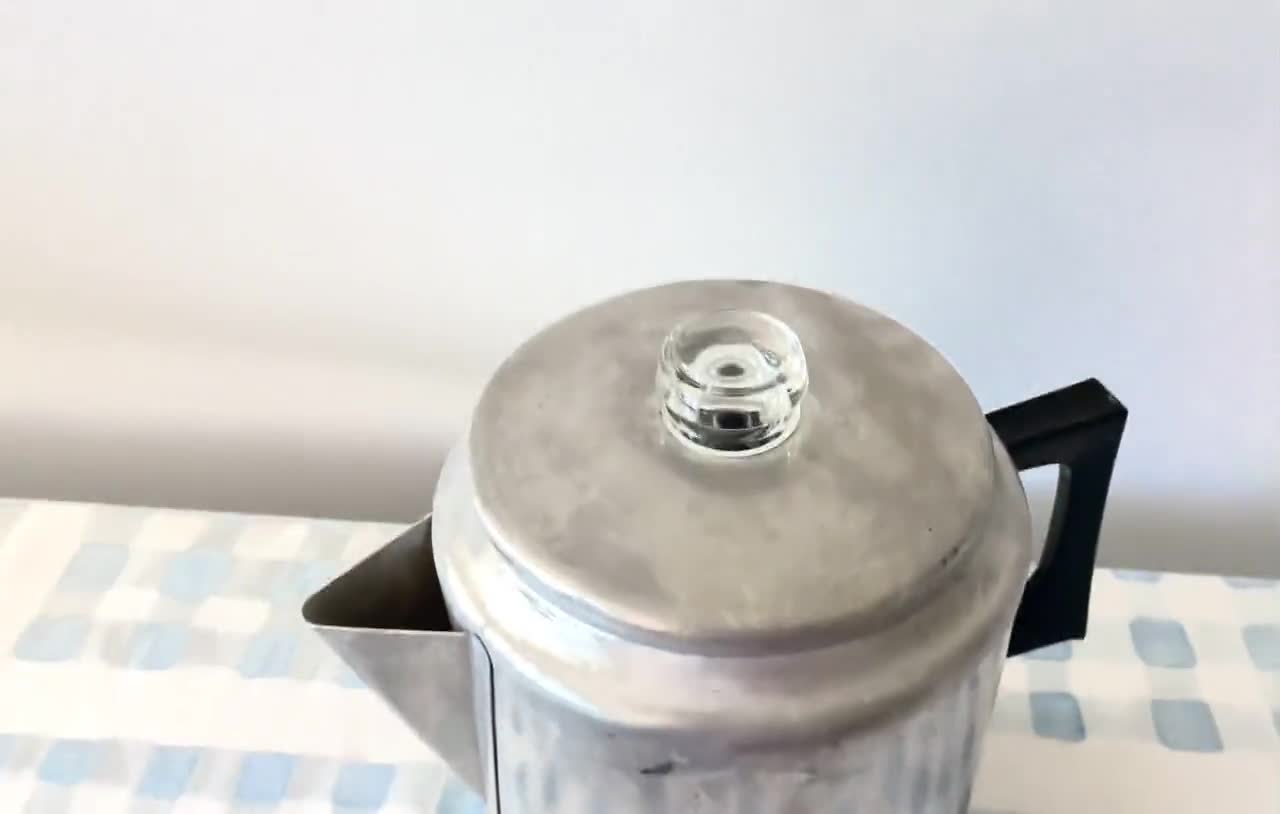 ミッドセンチュリー ワースモア コーヒーパーコレーター - アルミ製
