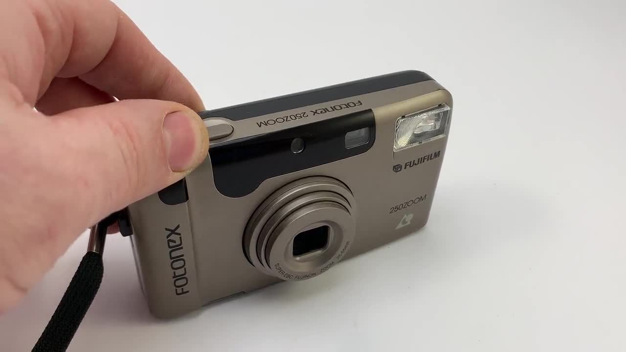 Fujifilm Fotonex 250ZOOM Point & Shoot Film Camera - Etsy