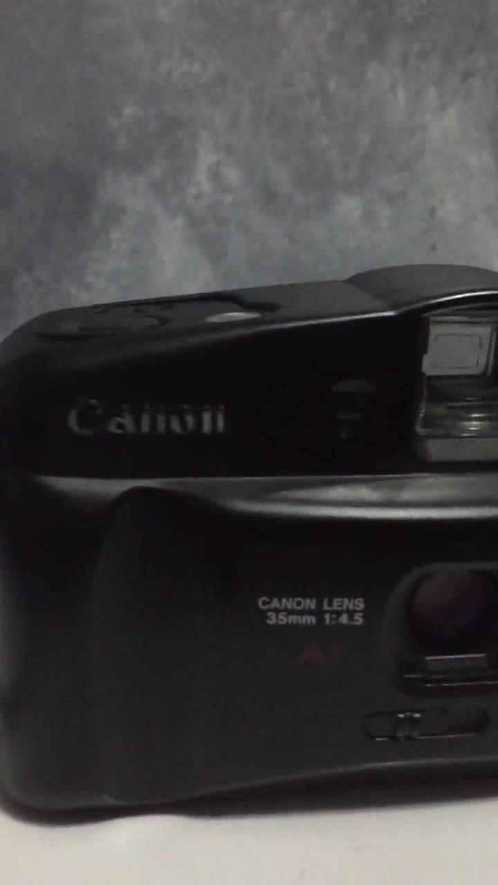ビンテージ Canon Prima AF-7 35 mm ポイント & フィルム カメラ