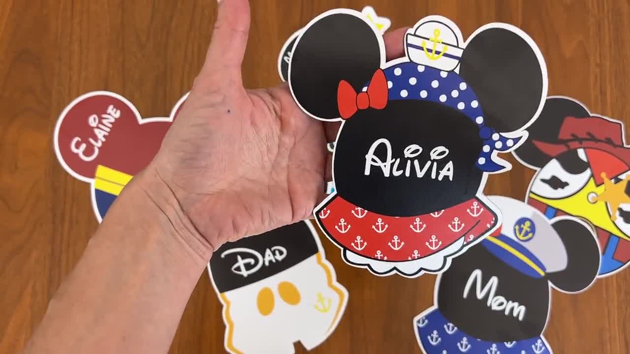 ミッキーとミニーのディズニー風ディズニークルーズスイートドア